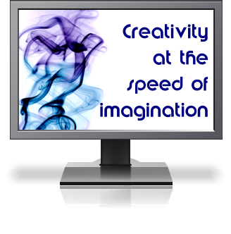 Creativity at the speed of imagination